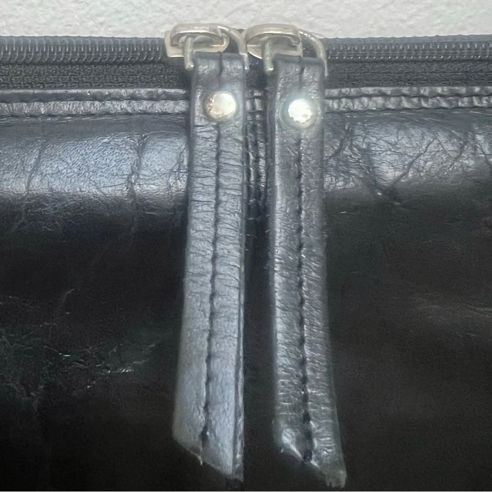 SOLD~LATICO Black Soft Genuine Leather Laptop Briefcase Organizer Tote - Picture 15 of 16